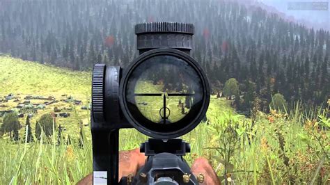 DayZ Standalone Long Range Sniper 780m Mosin PU Scope YouTube