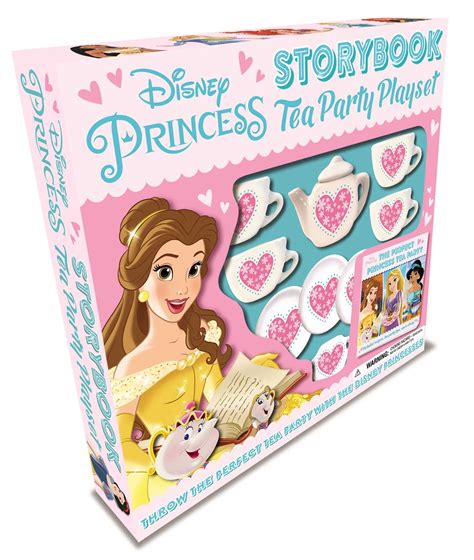 Disney Princess Storybook Tea Party Playset Book Summary Video