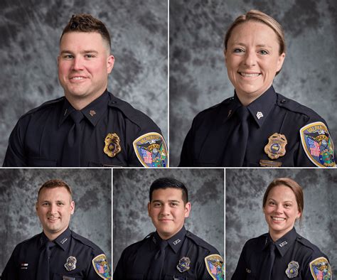 Valparaiso Police Department announces promotion of five officers