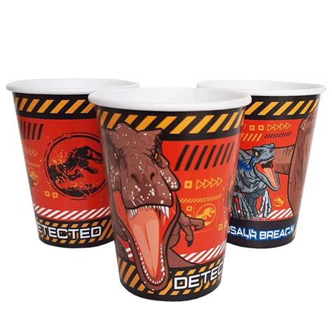 Vasos Jurassic 10u Partyplace