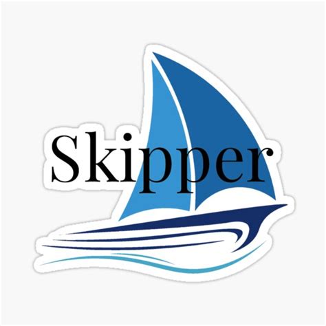 Skipper Sticker By Ciprianos Redbubble