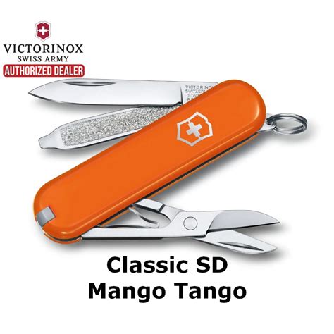 Victorinox Swiss Army Classic SD Mango Tango 0 6223 83G Shopee