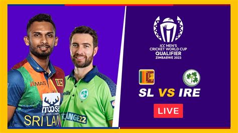 🔴live Sri Lanka Vs Ireland Qualifier Odi Icc Mens Cricket World