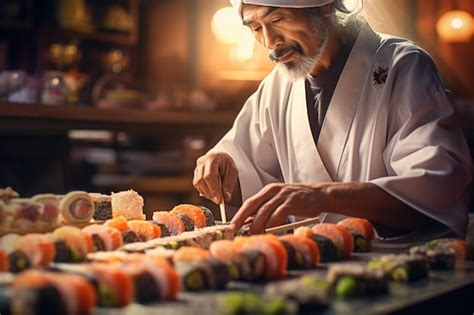 29,000+ Chef Preparing Sushi Pictures