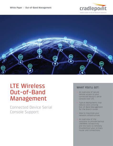 PDF LTE Wireless Out Of Band Management Baltic Networks Of Band