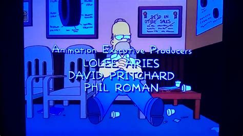 The Simpsons Credits 1999 Youtube