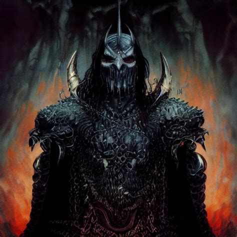 Morgoth In Chains Midjourney