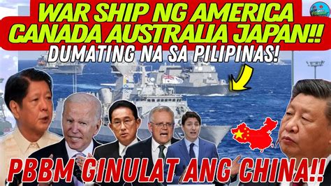 Nako Lagot Na China Nagulat War Ship Ng America Canada Japan At