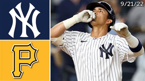 New York Yankees Vs Pittsburgh Pirates Game Highlights