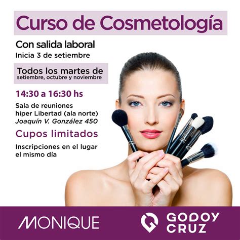 Curso de Cosmetología con rápida salida laboral Godoy Cruz