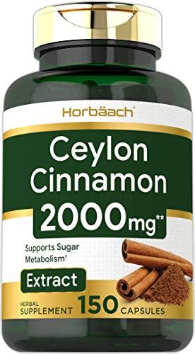 Reviews For Horbaach Ceylon Cinnamon Capsules BestViewsReviews