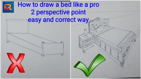 learn   draw drawing  bed   perspective point