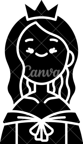 Princess Icon 素材 Canva可画