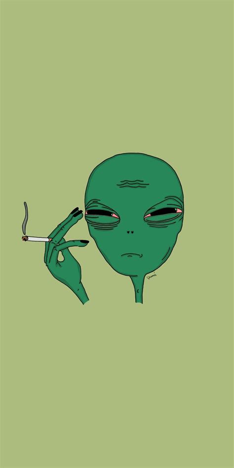 Alien Smoking Wallpapers Top Free Alien Smoking Backgrounds