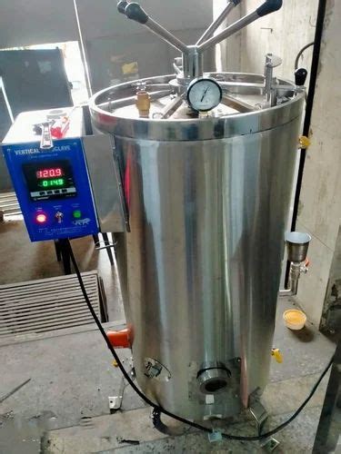 Vertical Stainless Steel Hospital Autoclave Sterilizer 16 24 At Rs