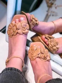 Sand Lia Salto Bloco Cm Nude Flor Nude Em Couro Depp