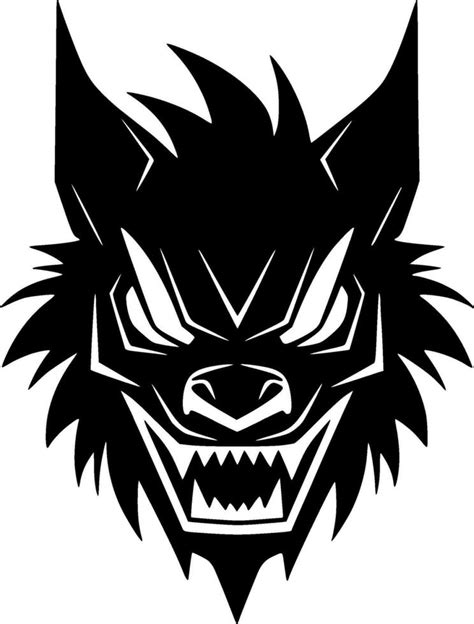 Lobo Minimalista Y Plano Logo Vector Ilustración 36229927 Vector En