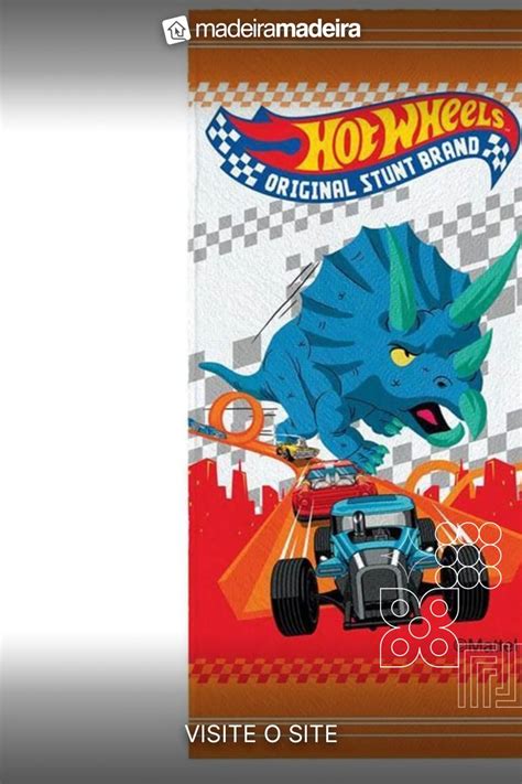 Toalha De Banho Infantil Hot Wheels MadeiraMadeira Toalha De Banho Infantil Hot Wheels Toalhas
