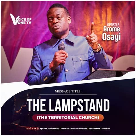 The Lampstand Apostle Arome Osayi Spirit Nerds