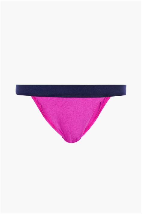 Zimmermann Separates Two Tone Neon Low Rise Bikini Briefs Shopstyle