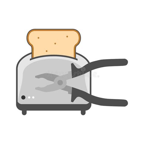 Illustration Vector Graphic Of Toaster Logo Stock Vector Illustration