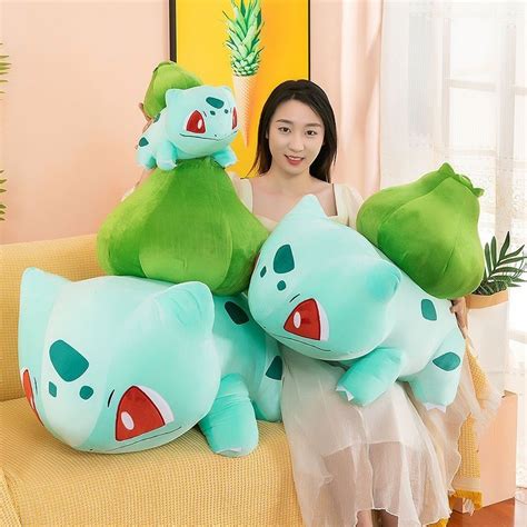 Garlic King Eight Pok Mon Plush Toy Frog Seed Doll Doll Toy Jenny