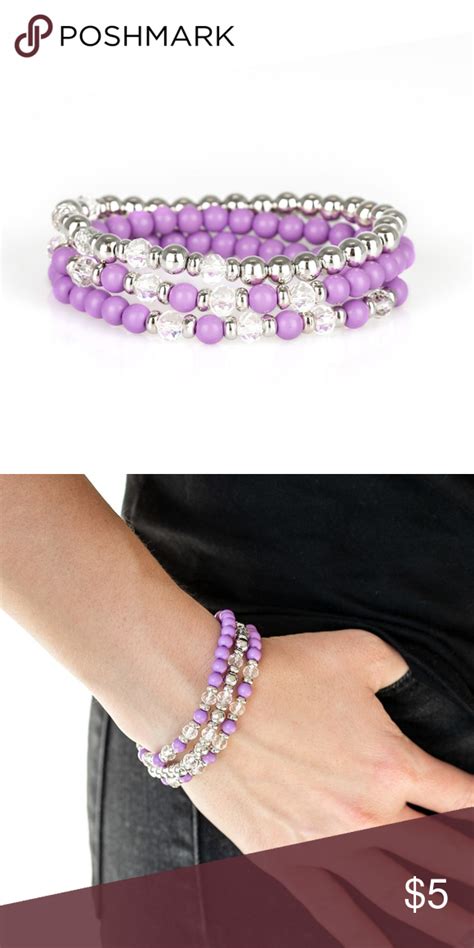 Purple Bracelet Paparazzi Irresistibly Irresistible Purple Bracelet