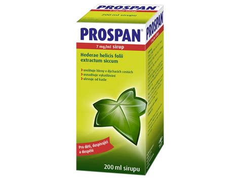 Prospan Mg Ml Sirup Ml Magistra Cz