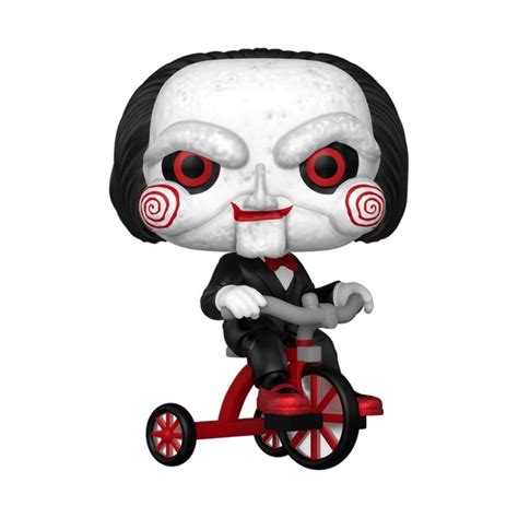 Bonequinho Jogos Mortais - Boneco Funko Pop! Plus Jogos Mortais - Billy no Triciclo ÚNICO