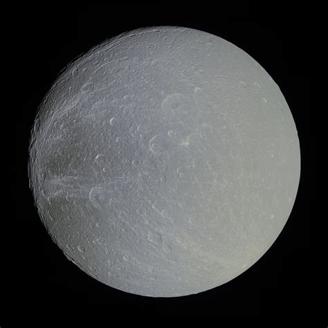 Huge color global mosaic of Dione | The Planetary Society