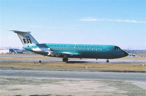 Braniff International BAC 111 203AE One Eleven N1549 At Kansas City