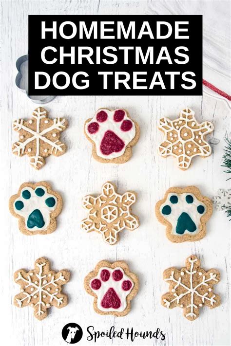 Christmas Dog Treats Recipe Spoiled Hounds