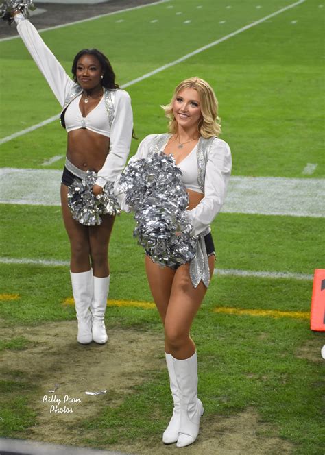 2023 Las Vegas Raiderette Brittany And Camryn Footballs Fa Flickr