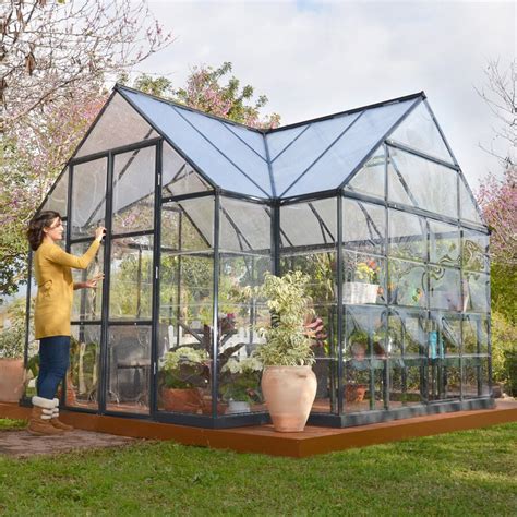 Palram Chalet Twin Wall 12 Ft W X 10 Ft D Polycarbonate Greenhouse