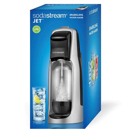 Sodastream Jet Starter Pack Home Soft Fizzy Drink Sparkling Maker Soda