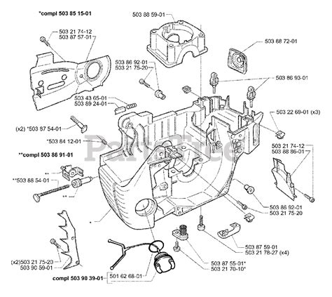 Husqvarna 440 Parts Diagram