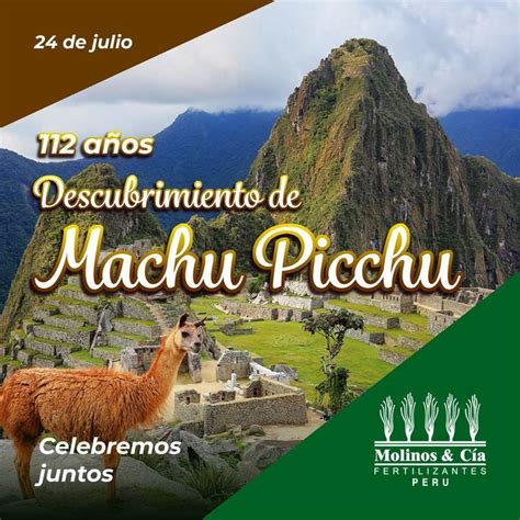 Aniversario Del Descubrimiento De Machu Picchu