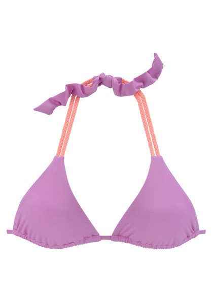 Venice Beach Triangel Bikini Top Anna Lila Cup A B 32