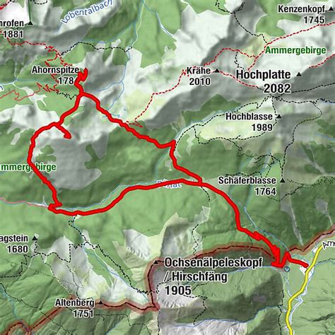 Schwangau Ahornspitze Hoher Strau Berg Alpe J Gerh Tte Bergfex