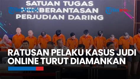 Dua Bulan Kurang Bareskrim Polri Ungkap 318 Kasus Judi Online YouTube