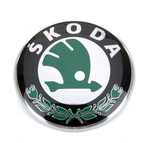 Skoda Emblemat Znaczek Logo Mm Na Mask Klap Octavia Fabia Superb