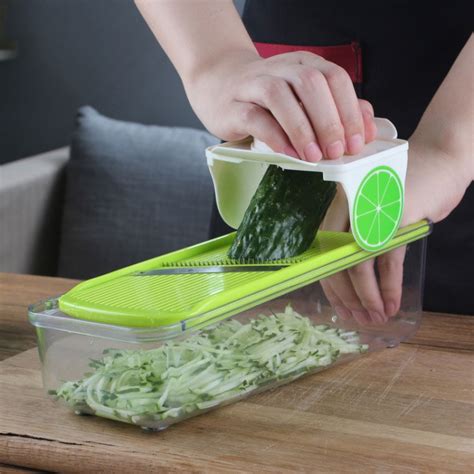 Vegetable Slicer Set Stainless Steel Cutting Vegetables Grater Gadget