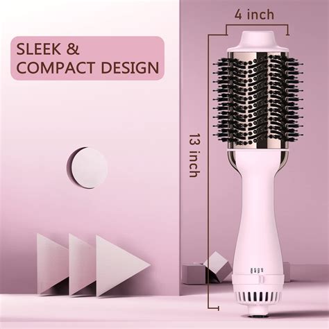 Hair Dryer Brush Blow Dryer Brush In One 4 In 1 Styling Tools Blow Dryer With Ceramic Oval