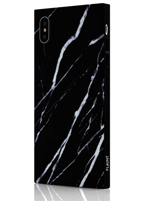 Black Marble Iphone Case The Square® Phone Case Flaunt Cases