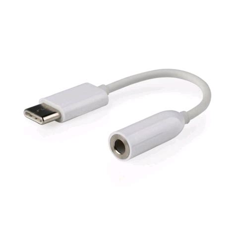 Gembird Audio Adapt R K Bel Usb C Na Mm Jack Biely Cca Uc F W