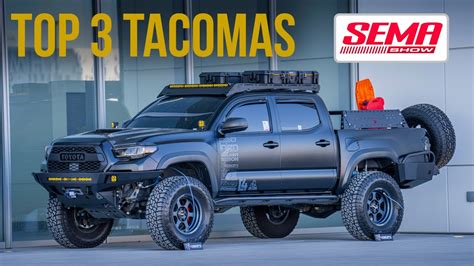 Top Tacomas At Sema New Product Reveals Youtube