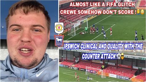 Crewe U21 0 3 Ipswich U21 Matchday Vlog Second Half Dismantle From