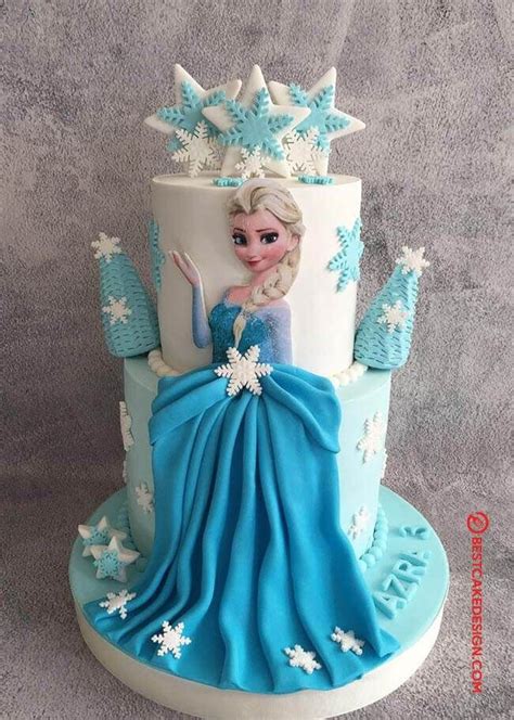 Disneys Elsa Cake Design Cake Idea October Elsa Cakes