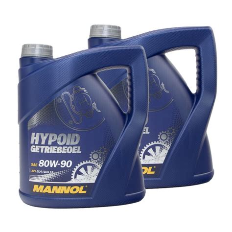 MANNOL Getriebeöl Hypoid 80W 90 2 X 4 Liter online im MVH Shop ka 35 95