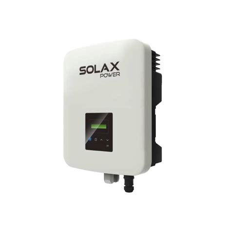 Solax Kw Single Phase Solar Inverter Dual Mppt With Wifi Solar